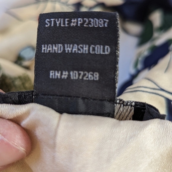 Gracia Women's High Rise Wide Leg Floral Palazzo Belted Boho Chic Belted… - Picture 7 of 8